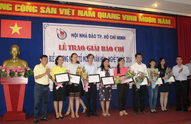 Phóng viên Báo Doanh Nhân Sài Gòn đoạt 4 giải báo chí