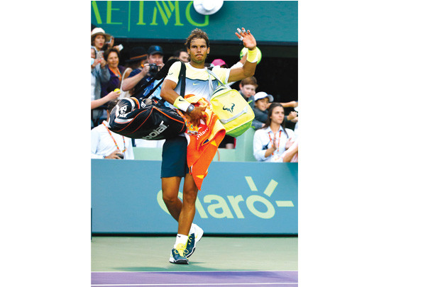 Rafael Nadal bị loại ở vòng ba Miami Masters