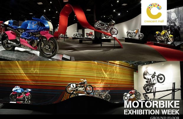 Cresent Mall: Triển lãm mô tô - 9 ngày giảm giá