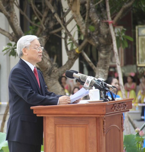 Tổng bí thư Nguyễn Phú Trọng đánh giá công trình Tượng đài Bác mang ý nghĩa chính trị, văn hoá quan trọng doanhnhansaigon