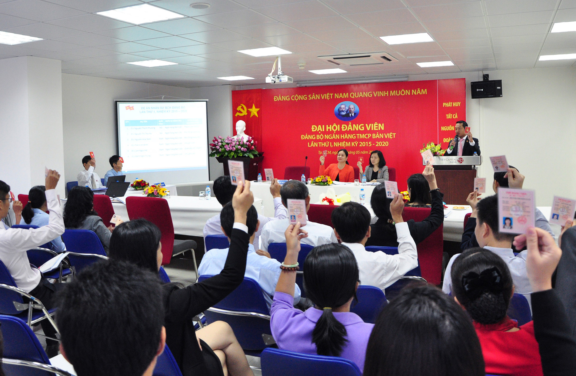 Viet Capital Bank tổ chức Đại hội đảng viên Đảng bộ lần thứ I