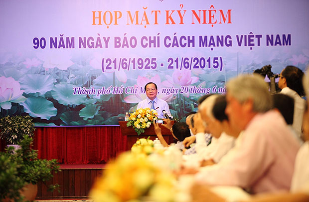 Họp mặt kỷ niệm 90 năm Ngày Báo chí Cách mạng Việt Nam tại TP.HCM