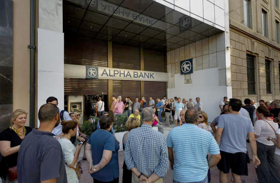 Hy Lạp đóng cửa ngân hàng - đối mặt nguy cơ vỡ nợ