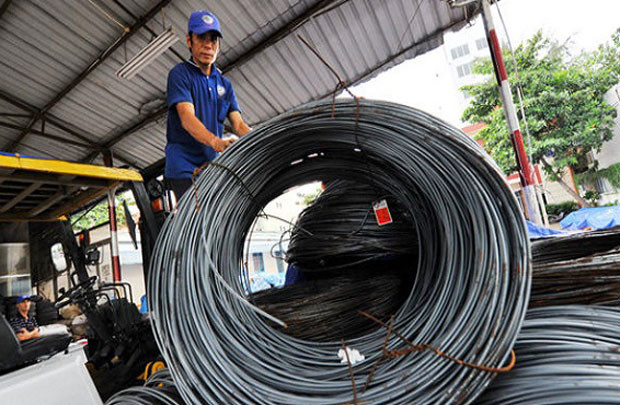 Việt Nam tiêu thụ hơn 3 triệu tấn thép trong 6 tháng đầu năm