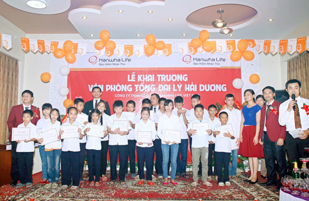 Hanwha Life Việt Nam mở rộng mạng lưới kinh doanh tại miền Bắc