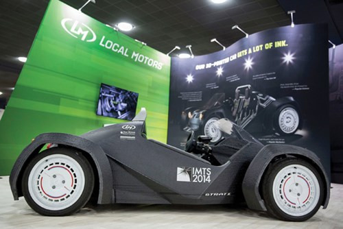 Strati – chiếc xe in 3D đầu tiên trên thế giới doanhnhansaigon