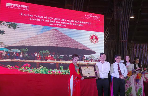 Phuc Khang Corporation nhận kỷ lục 