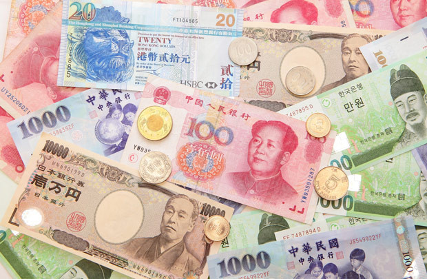 Các đồng tiền châu Á mất giá mạnh nhất 3 năm qua