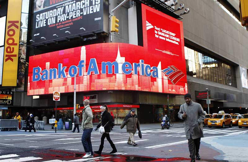 Quý II/2015: Gần 60% các ngân hàng Mỹ tăng lợi nhuận