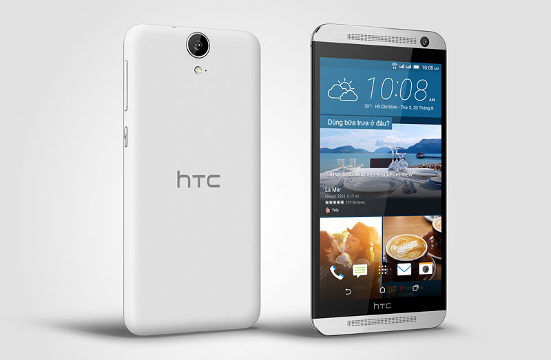 HTC One E9 2 tông màu độc đáo