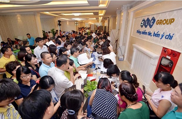 Dòng tiền vào bất động sản tăng nhanh