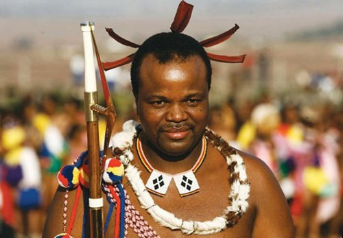 Mswati III, vua Swaziland doanhnhansaigon