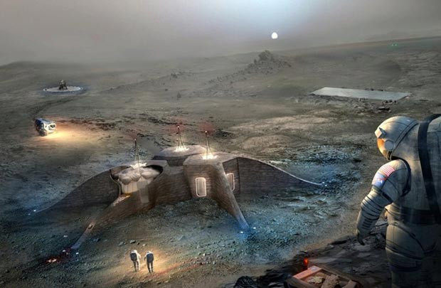 10 thiết kế giả lập nhà ở độc đáo trên sao Hỏa 