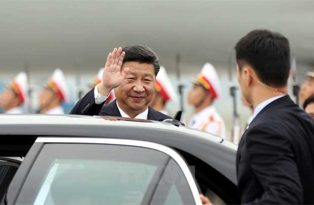 Chủ tịch Trung Quốc hy vọng củng cố tình hữu nghị Trung - Việt