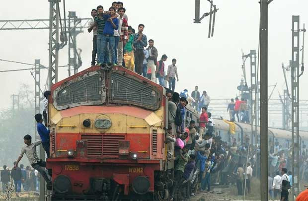 5 sự thật kinh ngạc về hệ thống đường sắt Ấn Độ