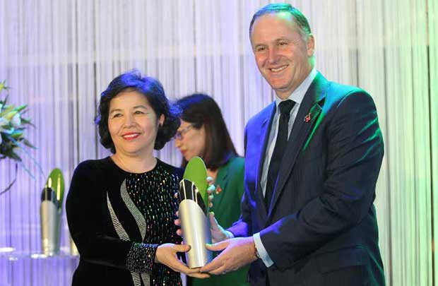 Tổng giám đốc Vinamilk nhận Giải thưởng New Zealand-ASEAN