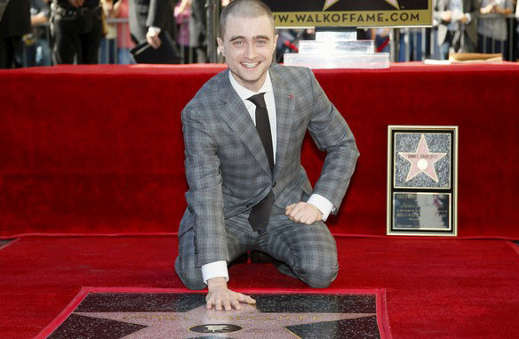 Đã có ngôi sao danh vọng mang tên Daniel Radcliffe 
