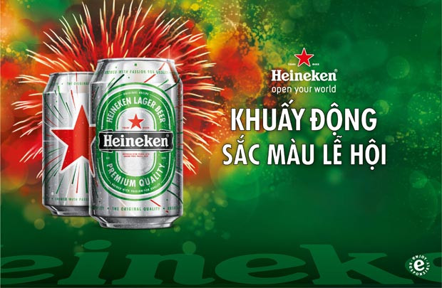 Khuấy động mùa lễ hội cùng Heineken 