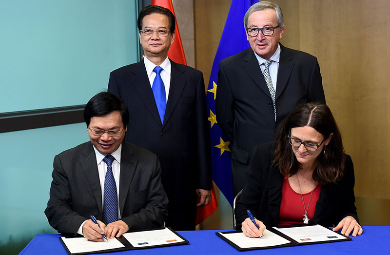Thỏa thuận về thương mại hàng hóa giữa Việt Nam và EU trong EVFTA