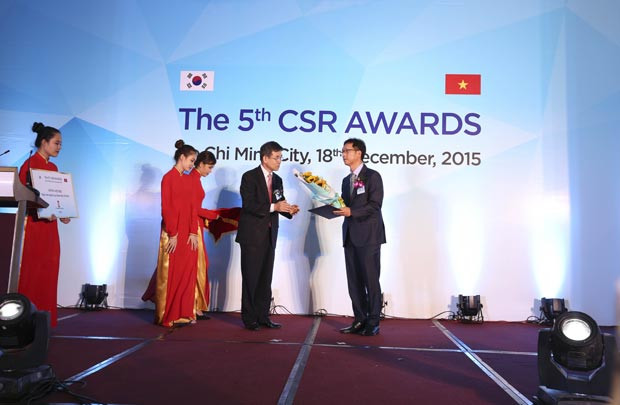 Trao giải thưởng trách nhiệm xã hội cho DN Hàn Quốc tại Việt Nam