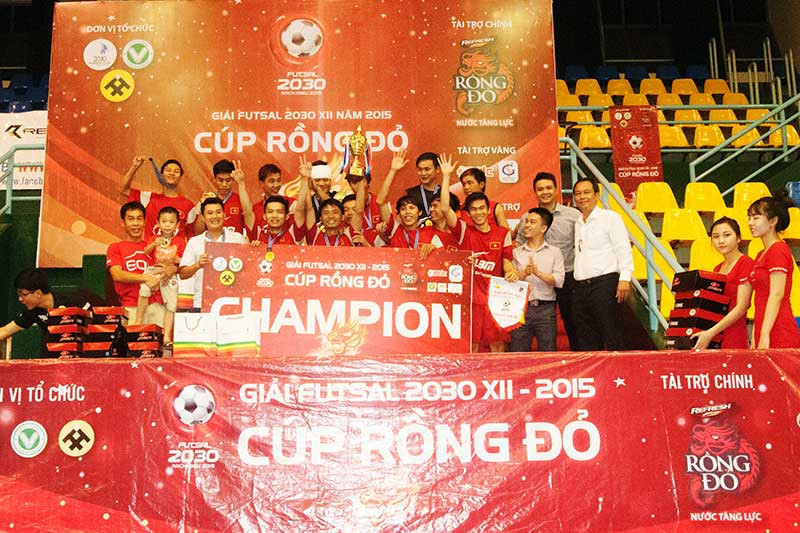 Lễ bế mạc Giải Futsal 2030 lần 12 - Cúp Rồng Đỏ