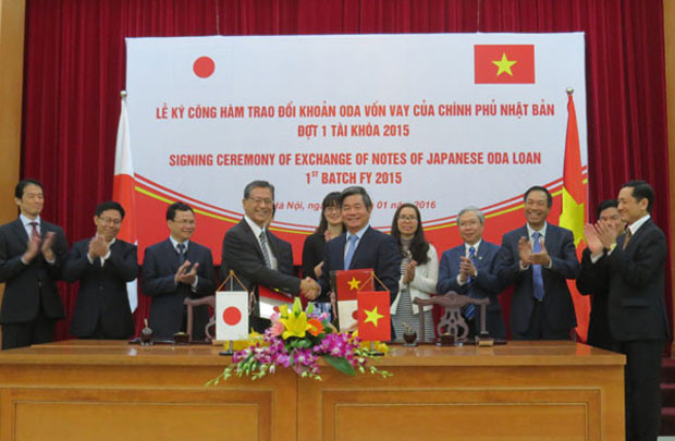 Nhật Bản tài trợ Việt Nam hơn 95 tỷ yen