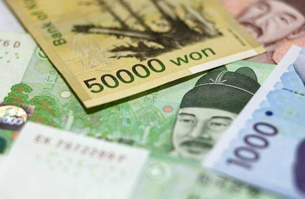 Hàn Quốc: Đồng KRW rơi xuống mức thấp nhất trong gần 6 năm