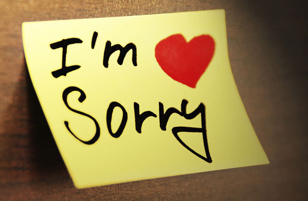 Lời xin lỗi đầu năm