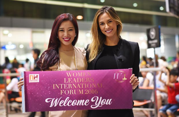 Miss Venezuela đến TP.HCM tham dự diễn đàn Nữ lãnh đạo quốc tế 2016 