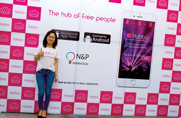 Kết nối cộng đồng với ứng dụng startup Hubba