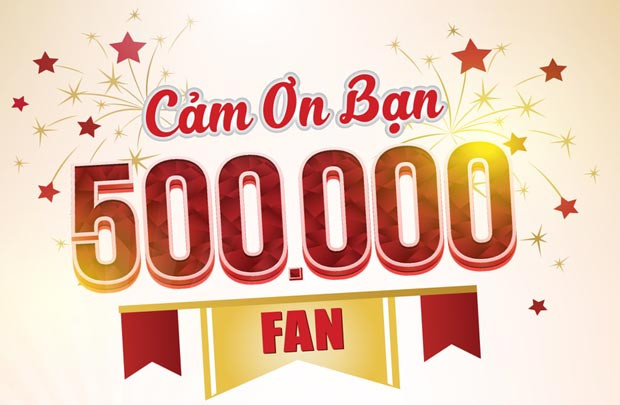 Facebook Techcombank Việt Nam đạt 500.000 thành viên