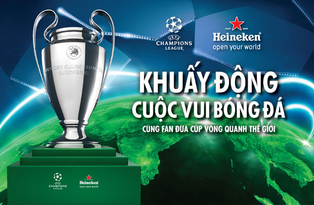 Cùng Heineken® đưa cúp về với hành trình UEFA Champions League 2016