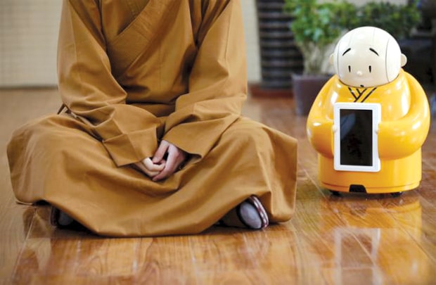 Robot vào chùa