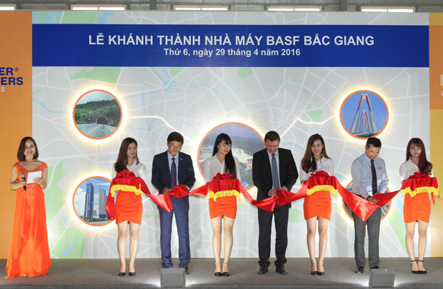BASF khánh thành nhà máy hoá chất xây dựng thứ hai tại Việt Nam