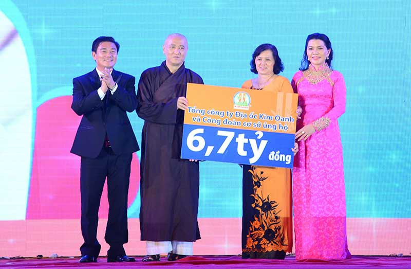 Công ty CP Địa ốc Kim Oanh chính thức ra mắt quỹ từ thiện