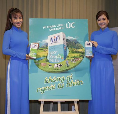 Sữa tươi LiF 100% được giới thiệu tại thị trường Việt Nam  doanhnhansaigon