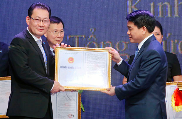 CJ CGV Việt Nam được nhận Chứng nhận đầu tư 