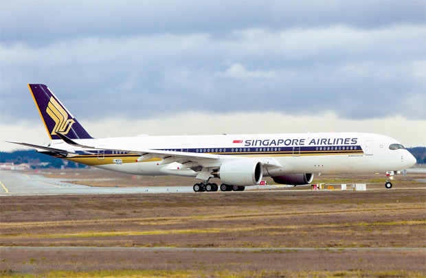 Bay thẳng Singapore - San Francisco với A350-900