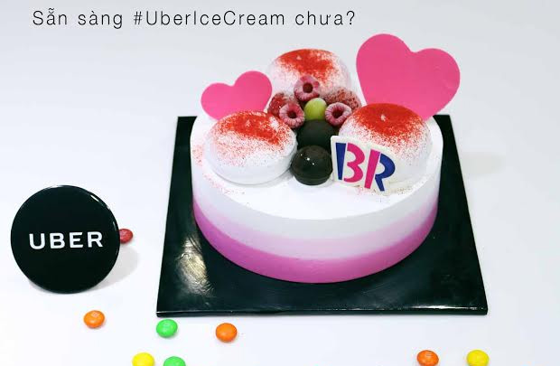“Chia sẻ niềm vui mát lạnh” với #UberIceCream