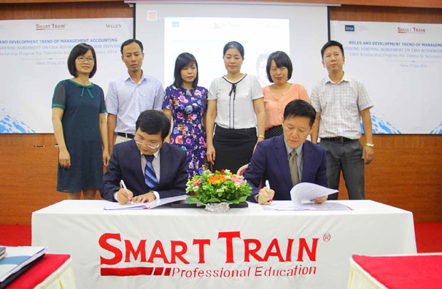 Smart Train và IMA ký kết đào tạo chứng chỉ CMA