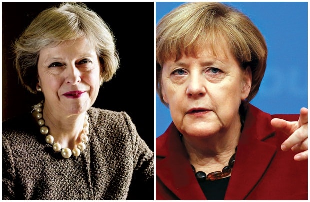 Angela Merkel và Theresa May: Sức mạnh của 