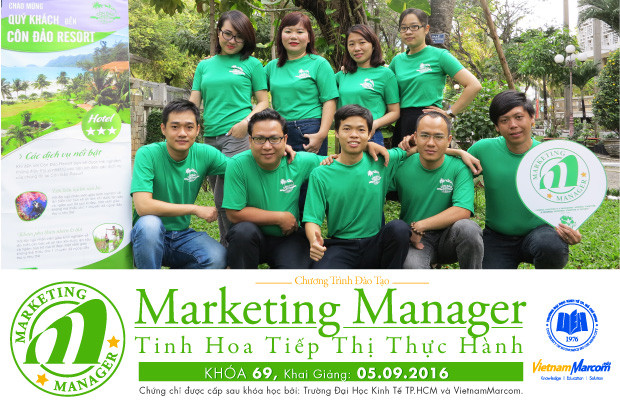 Khóa học Marketing Manager - Tinh hoa tiếp thị thực hành