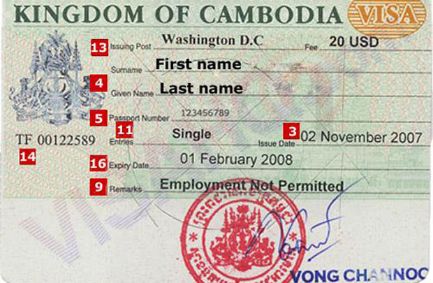 Campuchia cấp thị thực 3 năm cho người nước ngoài 