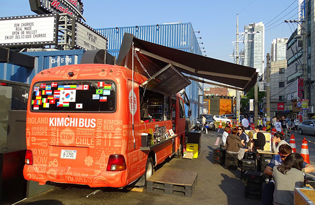 Sôi động kinh doanh xe đồ ăn lưu động tại Hàn Quốc