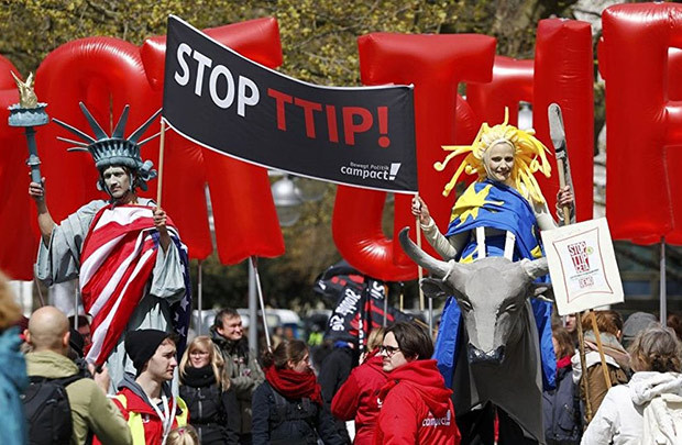 Vì sao nông dân châu Âu phản đối Hiệp định TTIP?