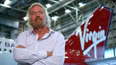 Richard Branson - nhà sáng lập Virgin Group  doanhnhansaigon