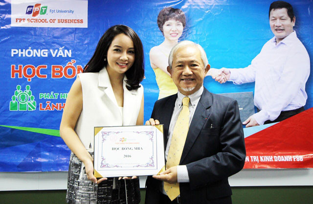 CEO, diễn viên Mai Thu Huyền nhận học bổng MBA