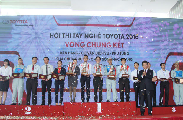 Chung kết Hội thi tay nghề Toyota lần thứ 18
