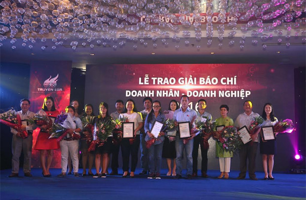 Báo Doanh Nhân Sài Gòn đoạt 3 giải viết về doanh nhân - doanh nghiệp