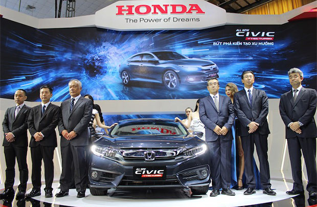 Honda giới thiệu mẫu xe Honda Civic thế hệ thứ 10 